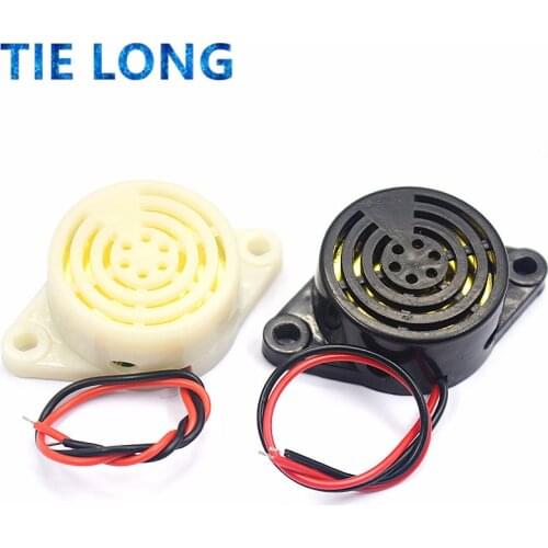 1PCS Great IT 95DB Alarm High-decibel 3-24V 12V Electronic Buzzer Beep Alarm Continuous Beep for Arduino SFM-27 HYT-3015