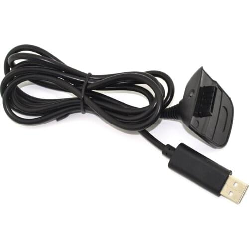 10PCS 1.5m USB for Xbox 360 Joystick Wireless Game Controller Charging Power Supply CABLE Charger line