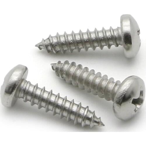 10pcs/lot M5 9.5/13/16/19/22/25/30/35/40/45/50/55/60/90/100mm screw Marine Grade Stainless Steel Countersunk Self Tapping Screws