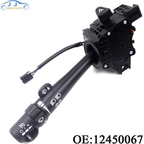 12450067 Turn Signal Switch Cruise Control Turn Signal Lever Windshield Wiper Arm Switch for Chevy GMC Truck