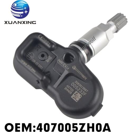 407005ZH0A Tire Pressure Sensor Monitoring System TPMS 433MHz PMV-CA14 PMV-CA74 For KICKS NV200 PATROL