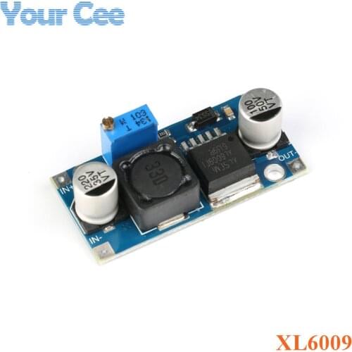 5 pcs XL6009 DC-DC Booster Power Supply Module Adjustable Step Up Modul Replace LM2577