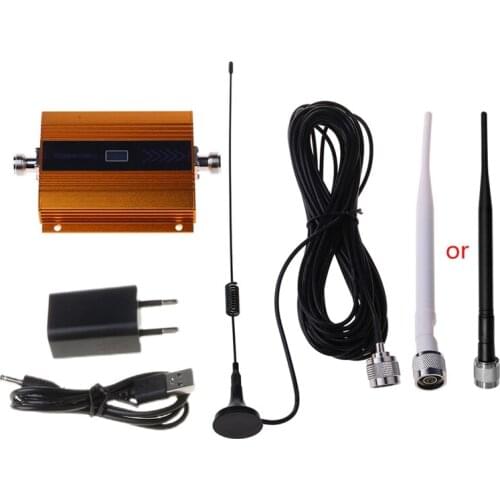 1 Set 850MHz CDMA 2G/3G/4G Signal Booster Repeater Amplifier Antenna for Mobile Phone Signal Receiver