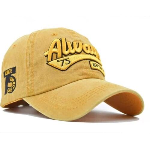 New Washed Baseball Caps For Men Caps Streetwear Style Women Hats Snapback Embroidery Casual Cap Casquette Dad Hat Hip Hop Caps