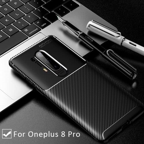 Case for oneplus 8 pro bumper cover on one plus 8pro oneplus8pro 6.78 protective phone coque back bag silicone matte soft tpu