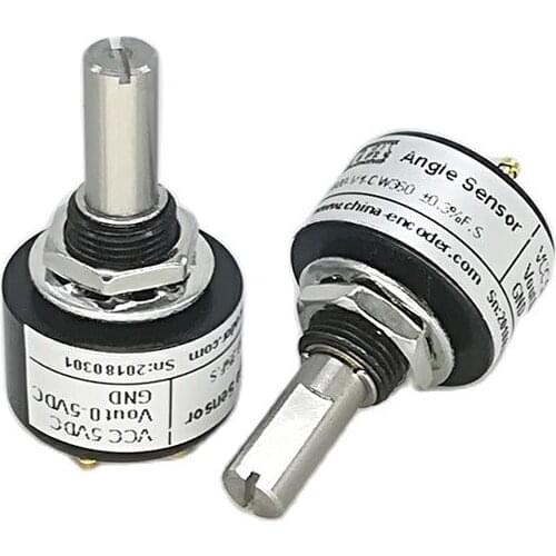 Cheap P3020 miniature 20mm analog potentiometer 0 to 5v output magnetic sensor hall effect angle sensor
