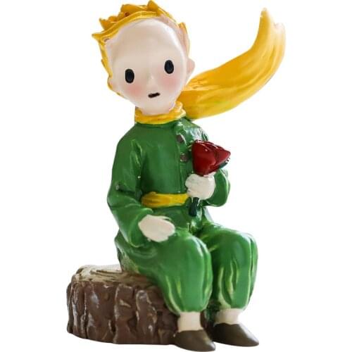 Figure Anime The Little Prince Action Figure Resin Decorations Cartoon Model Doll Piccolo Principe Figurine Collection