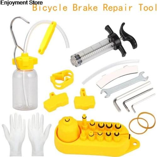 Bicycle Hydraulic Disc Brake Oil Bleed Kit Tools For SHIMANO, MAGURA, , SRAM series MTB Road Bike Brake Repair Tool