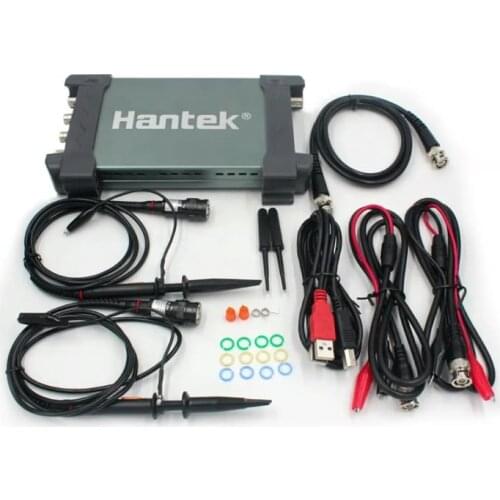 Hantek 6254BD 4 Channels 250Mhz Bandwidth Osiclloscope Digital USB PC Portable Osciloscopio with 25Mhz Signal Generator