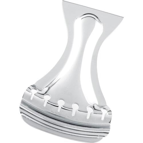 Chrome Plated Tailpiece for Dobro/Resonator/ Guitars (11.5cmx6.6cmx 5cm)