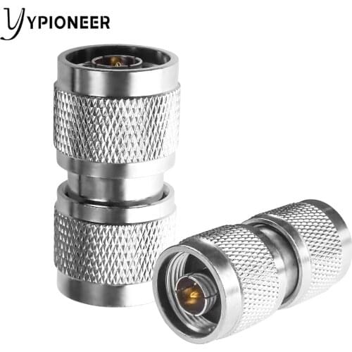 YPioneer C20055 N Type Male to Male Connector RF Coax Coaxial Adapters Converter Straight for CB Radio WiFi Antenna Analyzer