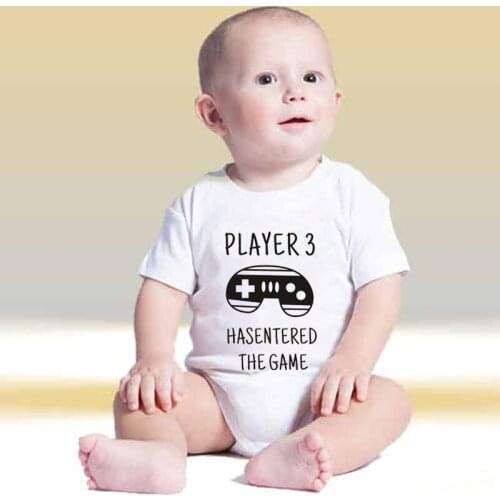 New Born Baby Clothes Baby Onesie Letter O-Neck One-Pieces Rompers Baby Clothing Toddler Girl Clothes