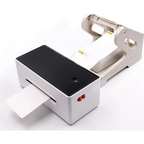 Label Printer, USB/BT Direct Thermal Desktop Label Printer, High Speed Shipping Label Maker Barcode Printing 203dpi-UK