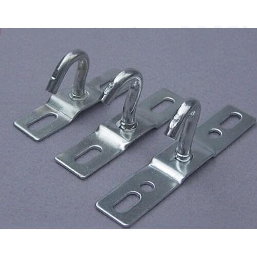 Ceiling light hooker hanger hanging plate Length 75 80 95 mm screw fasten wall anchor plate washer