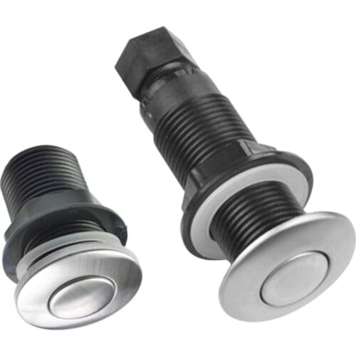 On/Off Push Air Button Switch for Bath Spa Jet Tub Disposal Tubing Switch Knob