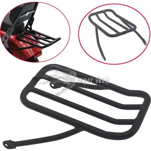Motorcycle Rear Luggage Rack Support Shelf Steel Bracket Fit For Harley Sportster Iron 883 XL883N 2009-2018 48 XL1200X 72