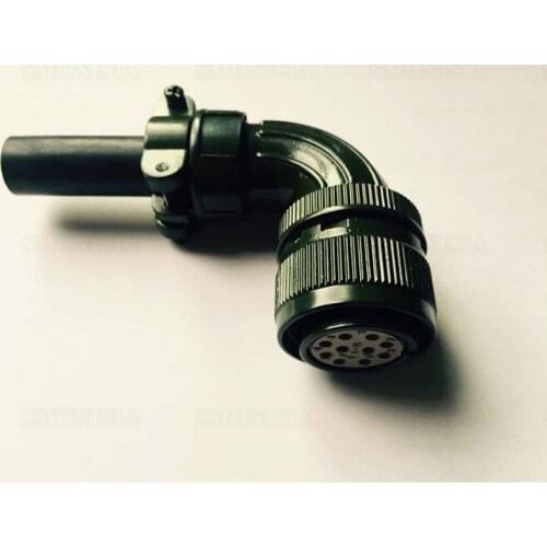 10pcs-30pcs 10Pins Elbow Aviation Plug 5015 Series MS3108B18-1S US Military Standard Connector