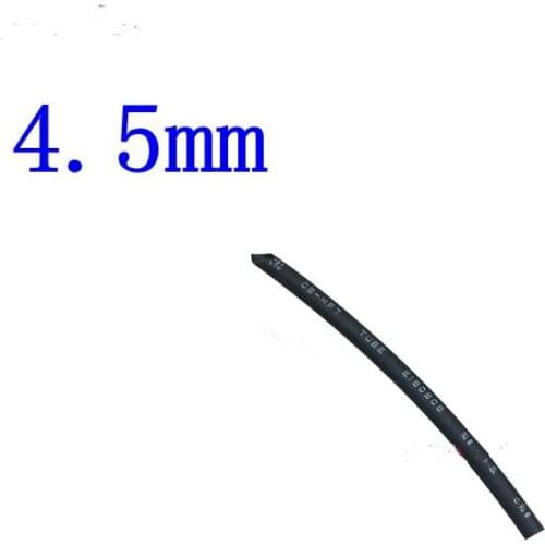 3 Meter/lot 2:1 Black 4.5mm Diameter Heat Shrink Heatshrink Tubing Tube Sleeving Wrap Wire