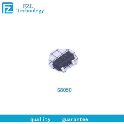 500pcs S8050 Transistor SOT-23 original genuine electronic BOM with single