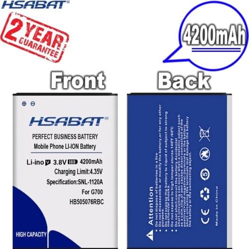 4200mAh HB505076RBC Battery For Huawei A199 C8815 G606 G610 G700 G710 G716 G610S Y3 II Y3 2 Y3II Y3II-U22 LUA-U22 Lua-L21