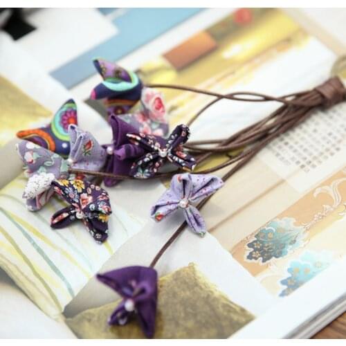 DIY Lily of the Valley car bag hanging ornaments handmade accessories, two colors freely match, contact the store to send gift