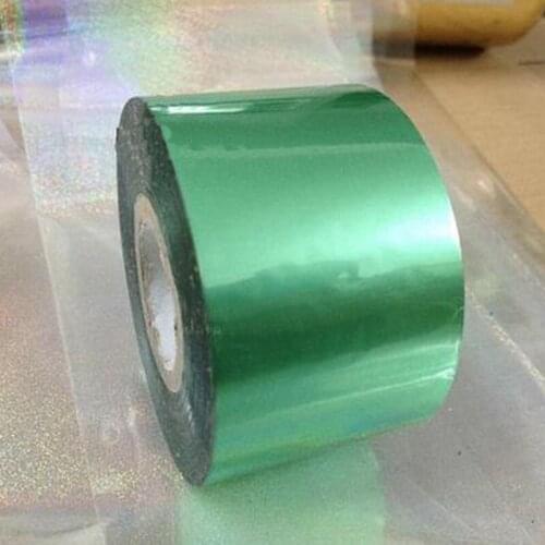 Nail Art Salon DIY Tips Decal Glue Transfer Foil Pure matt green for finger nails