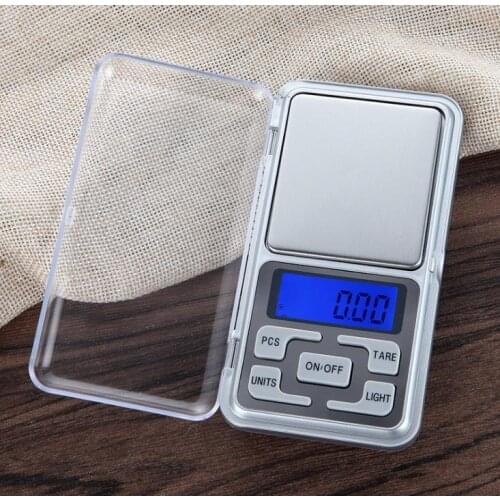 Free DHL 100pcs/lot 200g/0.01g digital pocket scale LCD display blue backlight SN2227