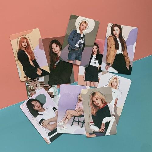 KPOP Twice Mina SANA Son Chae Young Tzuyu Momo Activity Card Photo Postcard LOMO Card Collection Random Card New Wholesale