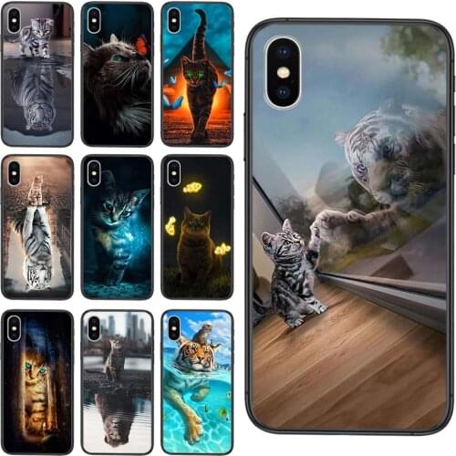 Cool Animal Big Cat Tiger Mobile Phone Cover Fundas For Samsung Galaxy A51 A71 A72 A70 A51 A50 A40 A30S A20S A10S 5G Mens