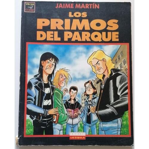 The cousins of the park, year 1991, ED. LA CUPULA, 1st edition, author JAIME MARTIN, Spanish COMIC BOOK, ALBUM