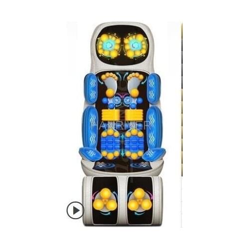 Multifunctional massage pad cervical and lumbar spine massager shoulder dual-use multifunctional body massage chair cushion