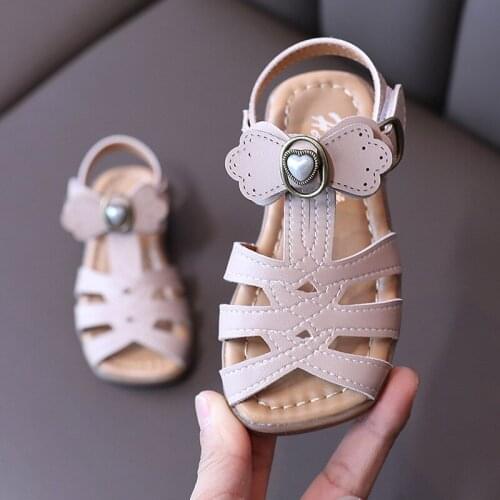 Fashion Bow ChildrenS Summer Toddler Shoes 2021 Beautiful Little Girl Sandals Kids Baby Girl Beach Flat Shoes 1 2 3 4 5 6 Years