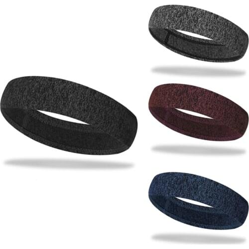 Non-slip Sport Headband For Women Men, Sweat Absorbent Hair Band