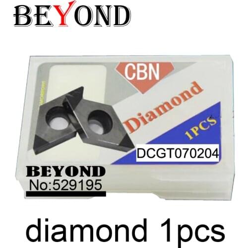 Boron nitride CBN INSERT DCGT070204-2V,blade for cutting high hardness materials use boring bar cnc machine Factory Outlet