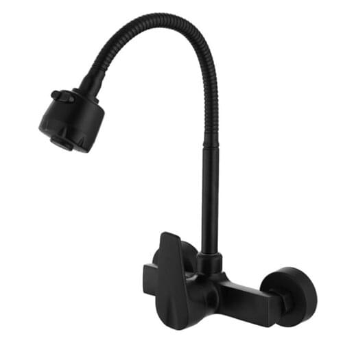 New Bathtub Faucet Shower Faucets Black Single Holder Wall Mounted Bathroom Faucet Bath Mixer Tap