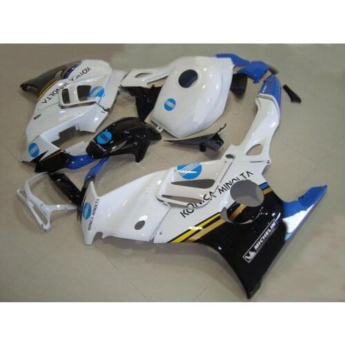 Motorcycle Fairing Body kit for HONDA CBR600F3 97 98 CBR 600 F3 CBR 600F3 CBR600 1997 1998 White Fairings bodywork+gifts HM02