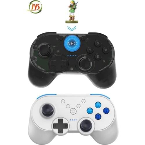 Portable Mini Compact Wireless Bluetooth Game Controller For Nintend Switch Console NX NS Gamepad Joystick with NFC Function