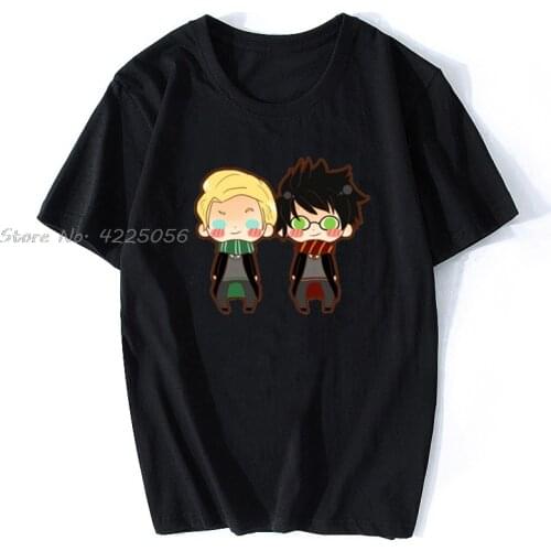 The Hottest T-shirt In The World Drarry T Shirt Print Fashion Men Cotton Tshirt Tees Streetwear
