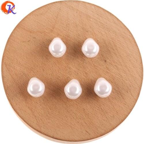 Cordial Design 200Pcs 12*14MM Earring Findings/Hand Made/Imitation Pearl Bead/Jewelry Accessories/DIY Beads Making/Acrylic Beads