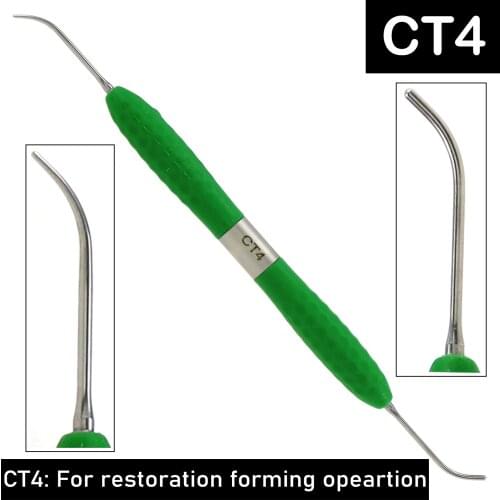 Dental Luxury Composite Restorative Filling Tool CT4 For restoration forming opeartion Amalgam Burnisher Tool