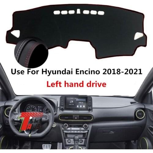 TAIJS Factory Casual Anti cracking Leather Car Dashboard Cover For Hyundai Encino 2018 2019 2020 2021 Left hand drive