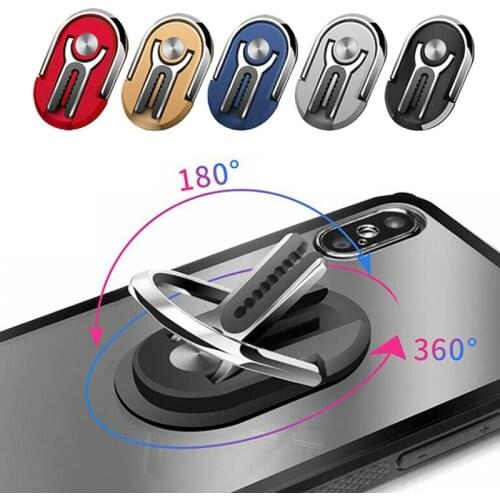 Universal Multipurpose Mobile Phone Bracket Holder Stand 360 Degree Finger Ring Car Phone Mount Stand Air Vent For Android IOS