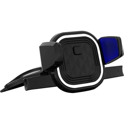 Universal 360 Degree Rotation Car CD Slot Mounted Phone Holder Stand Bracket Car Interior Accessories