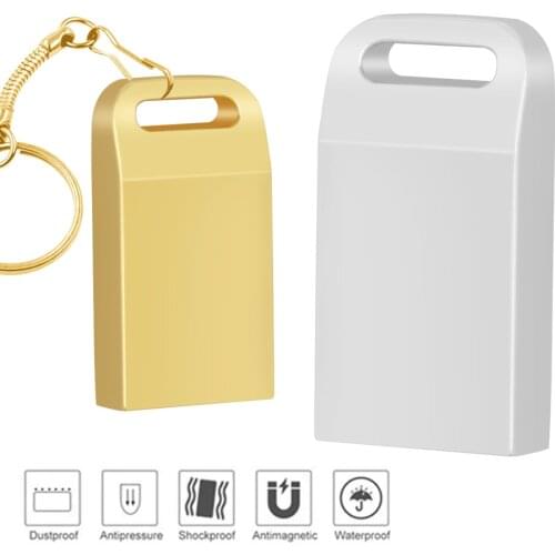 Mini USB 2.0 32GB 64GB Real capacity flash drive pendrive 16GB 8GB pen drive flash disk memory stick usb memoria cle custom logo