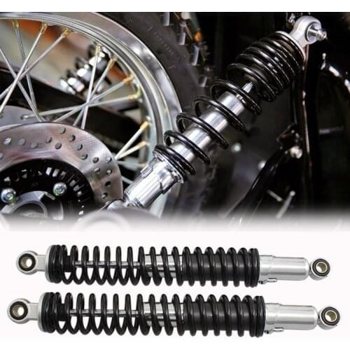 Motorcycle Air Shock Absorber Rear Suspension For Honda XL185 XL185S Off-Road Universal 400mm Aluminum Steel Accessories