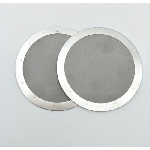 200pcs Solid Stainless Steel Reusable Washable Mesh Coffee Screen Filter for Aeropress Coffee Maker lin4024