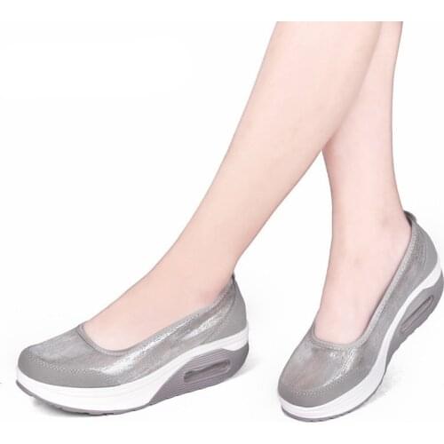 2020 Women Flat Platform Shoes . Woman Moccasin . Zapatos Mujer WomenS Platform Slip On For Ladies Shoes Casual Flats Moccasins