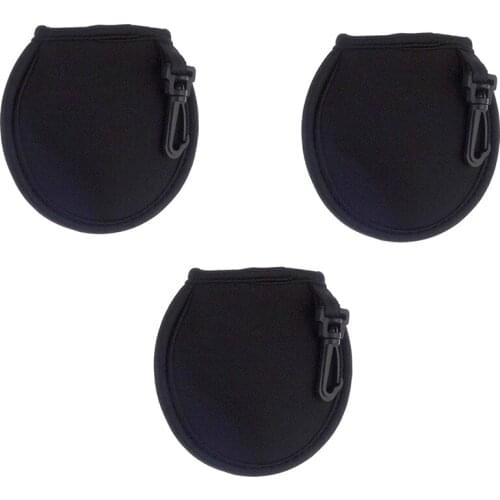 3 Pack Portable Pocket Golf Ball Washer Golf Ball Cleaner Pouch