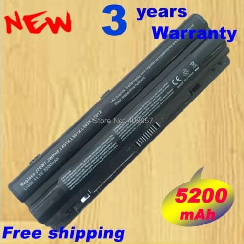 Battery for Dell XPS 14 15 17 L401x L501x L502x L701x L702x 312-1123 J70W7 JWPHF
