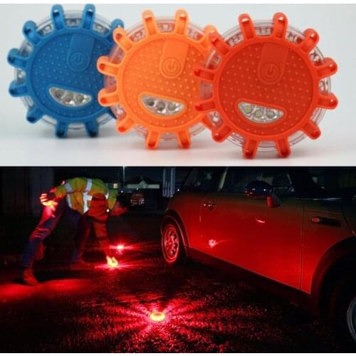 Road Flare Emergency Beacon Roadside Warning Light Marine Camp Beacon Magnetic